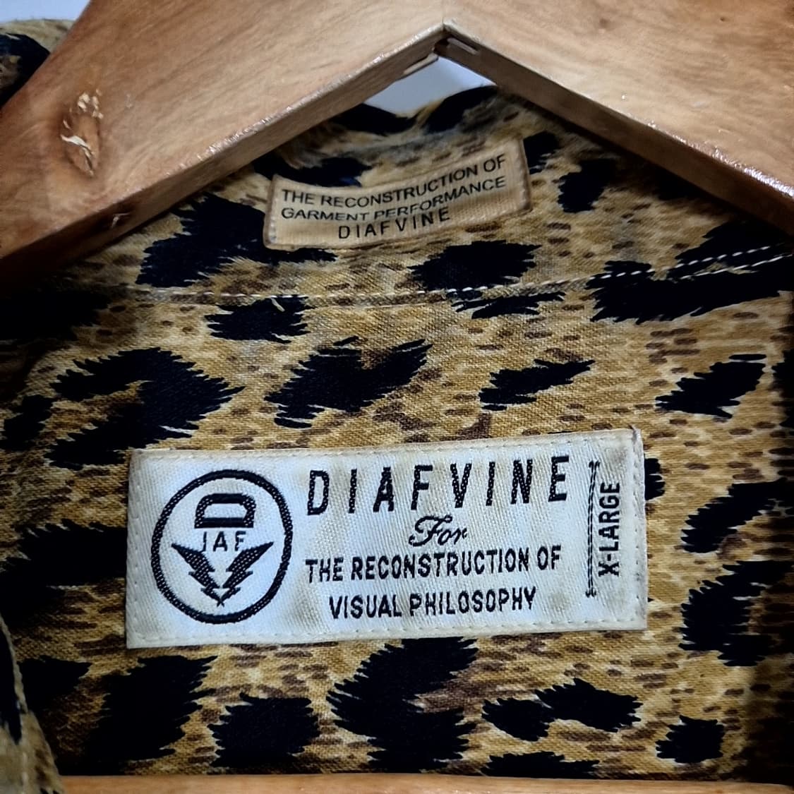 디아프바인 레오파드 셔츠  상품이미지5