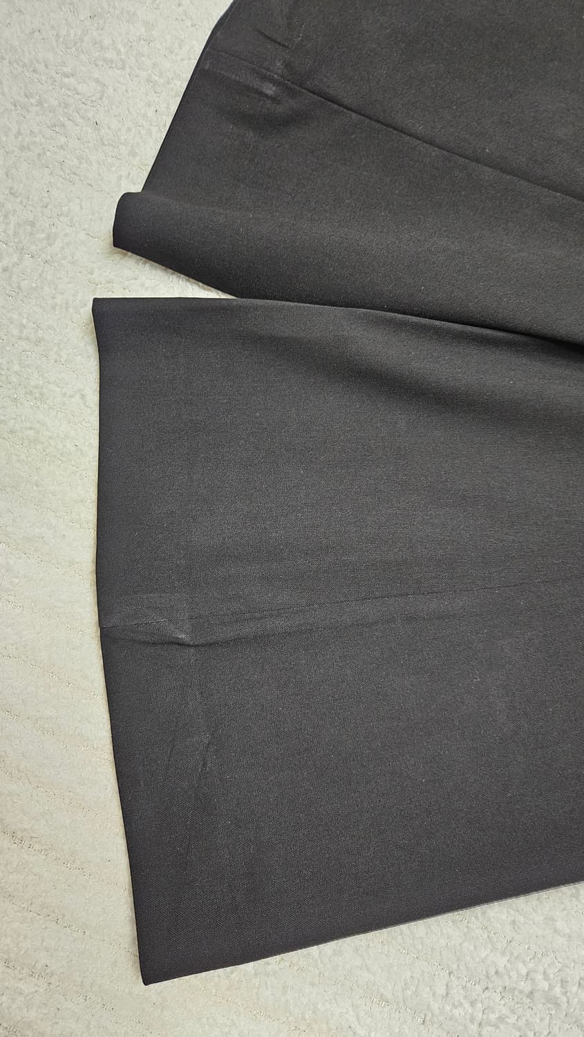 LMOOD 잔느 플레어 슬랙스 블랙 46 상품이미지3