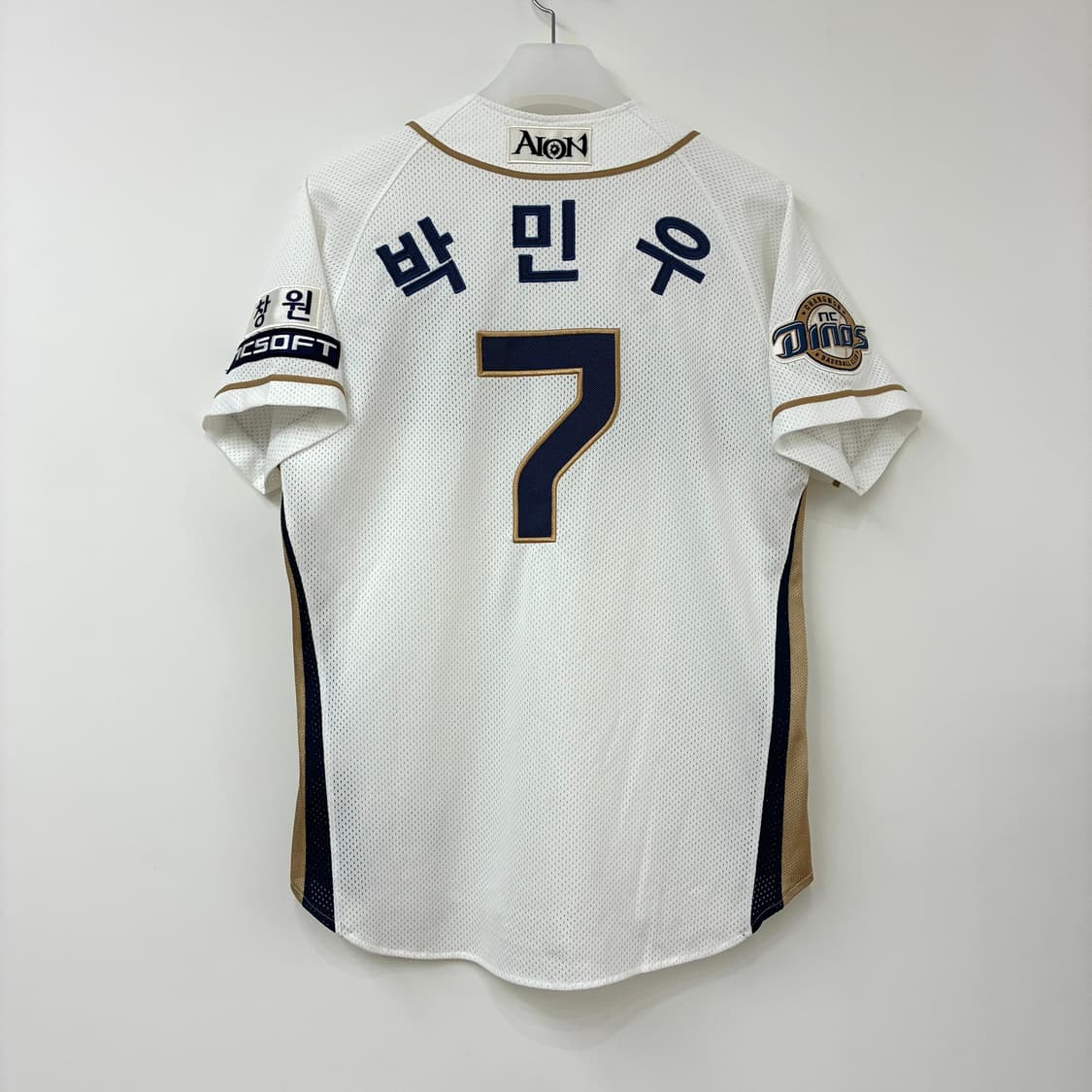 NC다이노스 박민우 마킹 어센틱 야구 유니폼 상품이미지3