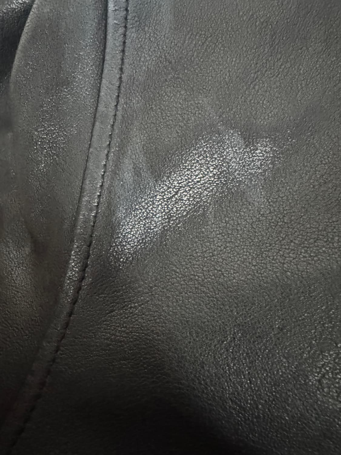 비바스튜디오 리얼 레더 집업 자켓 L ~ XL 블랙 상품이미지9