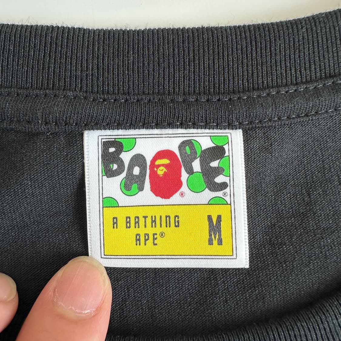 Bape 베이프 ABC 닷 리플렉티브 사루헤드 슬리브 상품이미지4