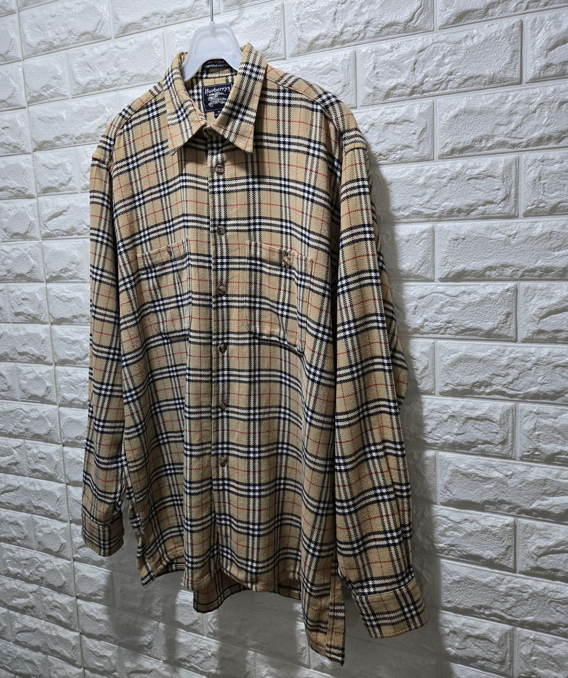 버버리 노바체크 셔츠 남방 100~105 상품이미지3