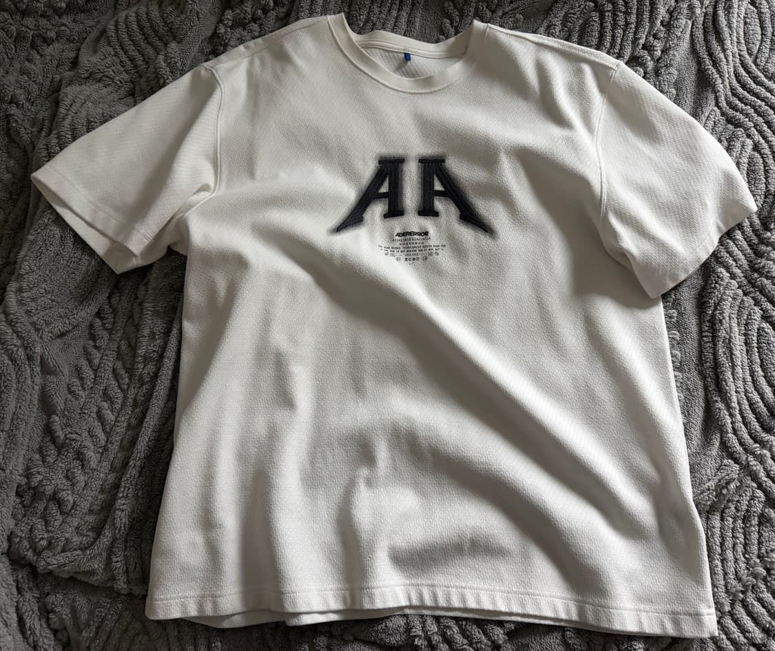 아더에러 놀크 로고 티셔츠 오프 화이트 L 상품이미지2