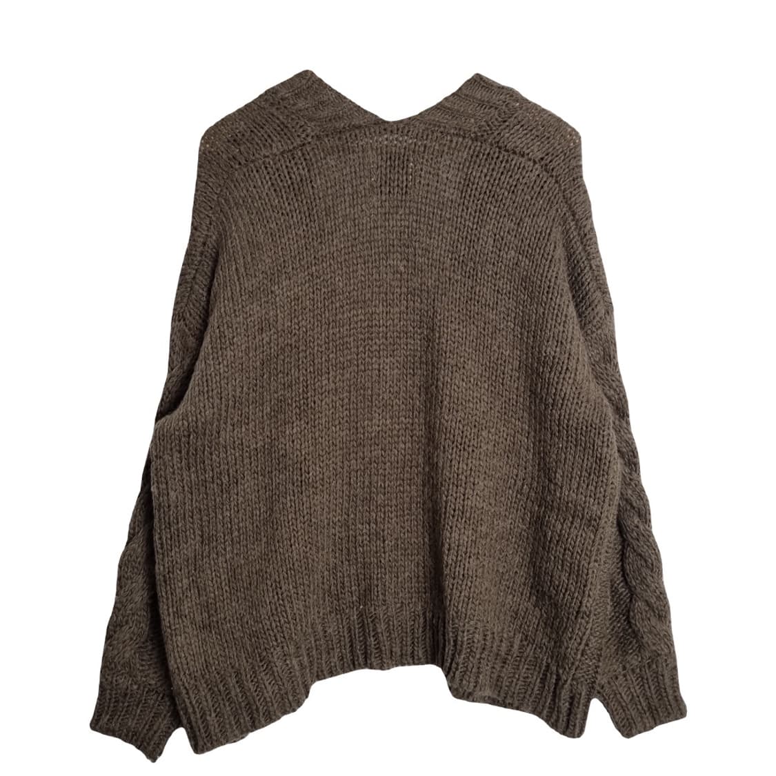 코엔 브라운 루즈핏 가디건  상품이미지2