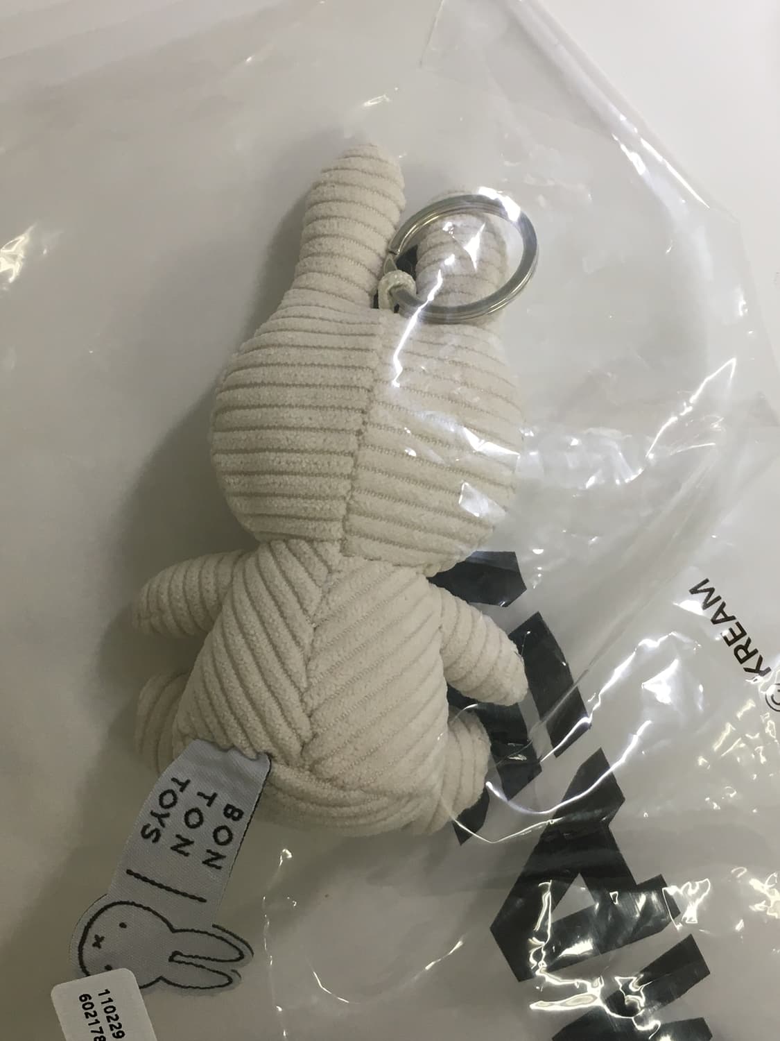 본톤토이 코듀로이 미피 인형 키링 상품이미지2