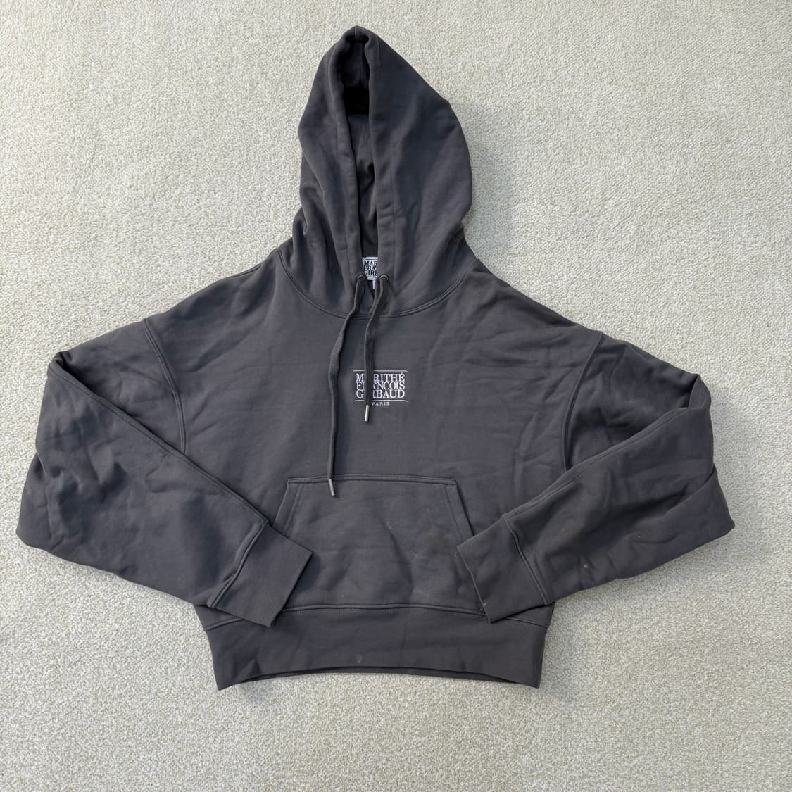 [M] 마리떼프랑소와 저버 여성 크롭 후드티 0114T1 상품이미지1