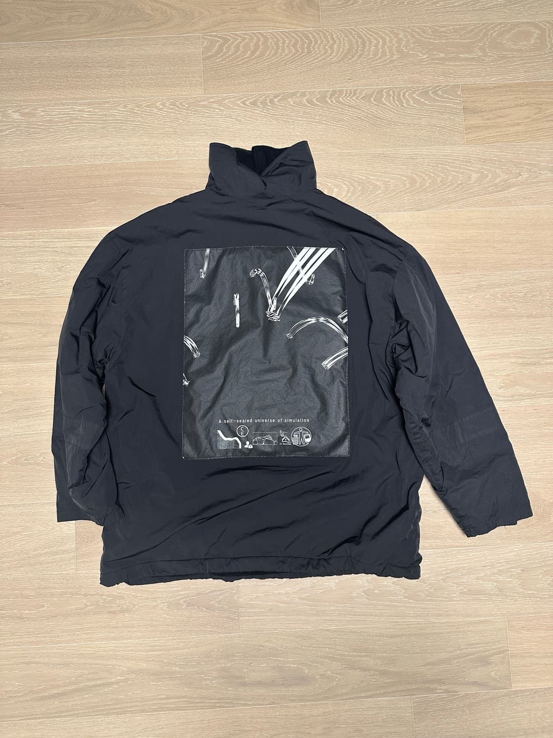 카브엠프 검정 아노락 XL  상품이미지2