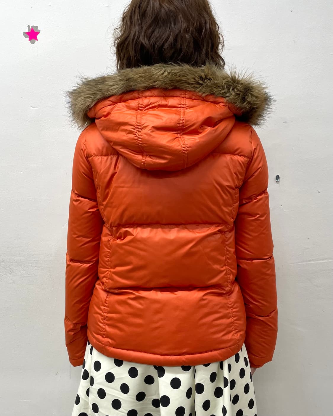 Polo Retro Orange Padded Jumper  상품이미지4