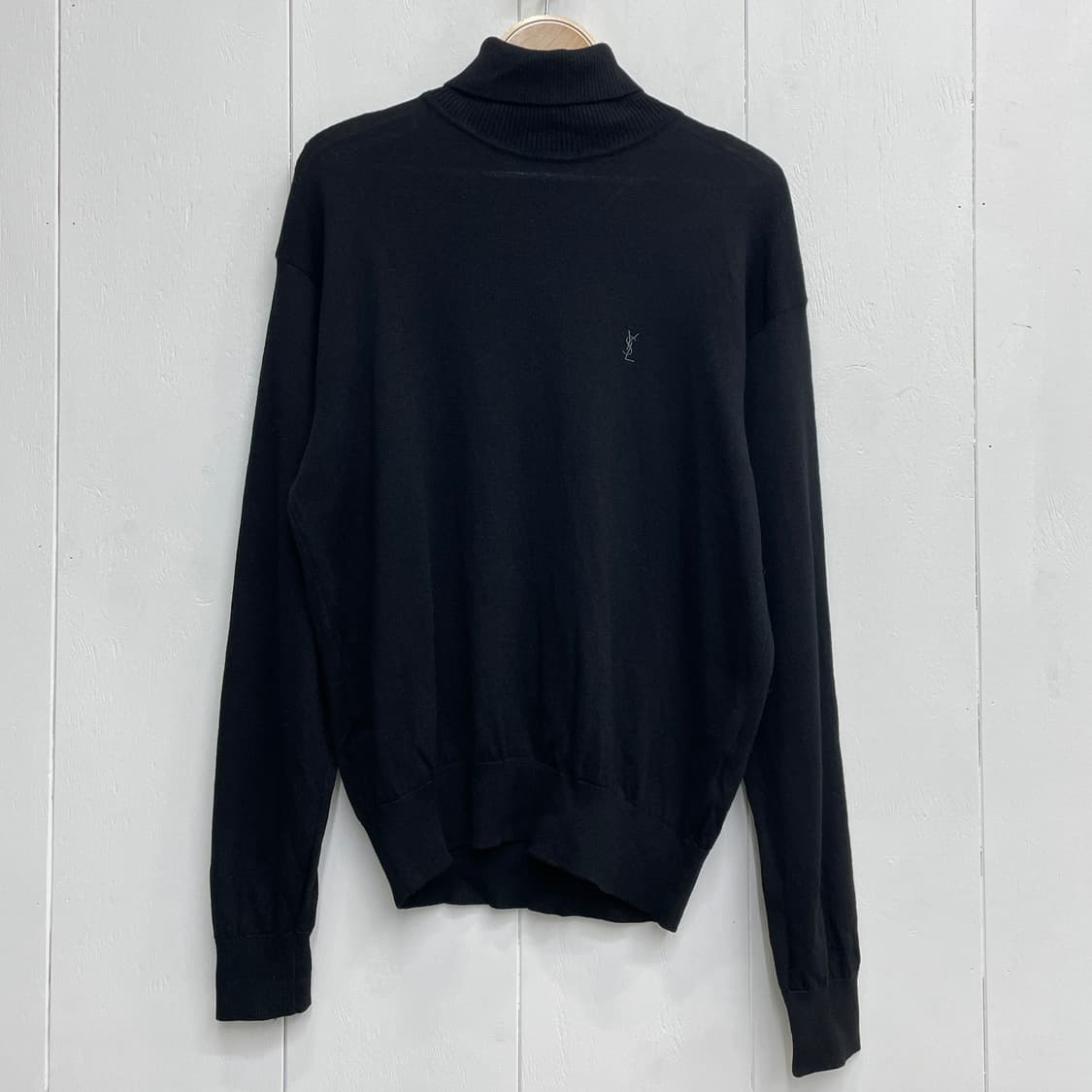 입생로랑 빈티지 터틀넥 니트 블랙 상품이미지2