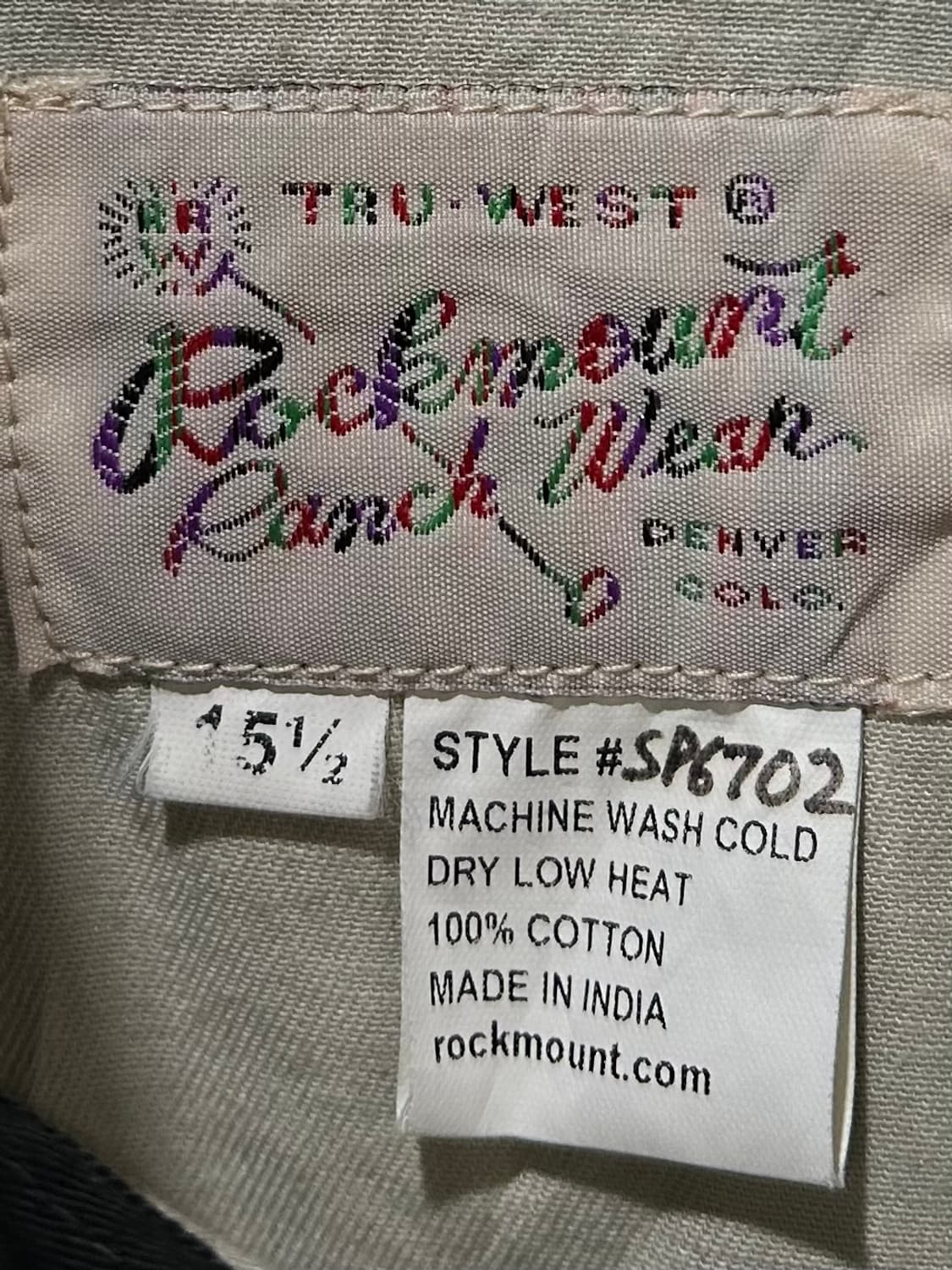 ROCKMOUNT RANCH WEAR western shirts 상품이미지10