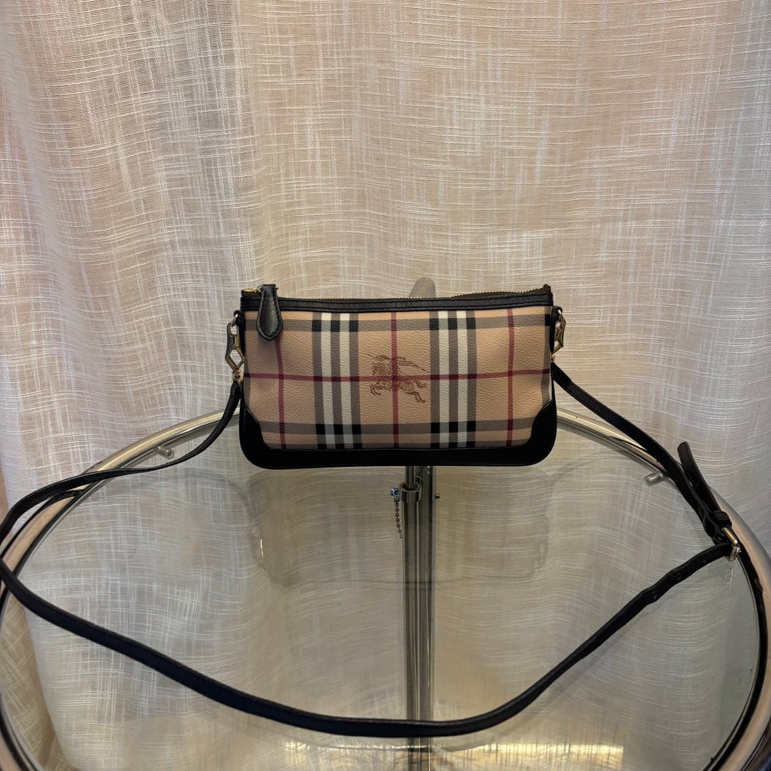 정품 버버리 노바체크 크로스백   상품이미지1