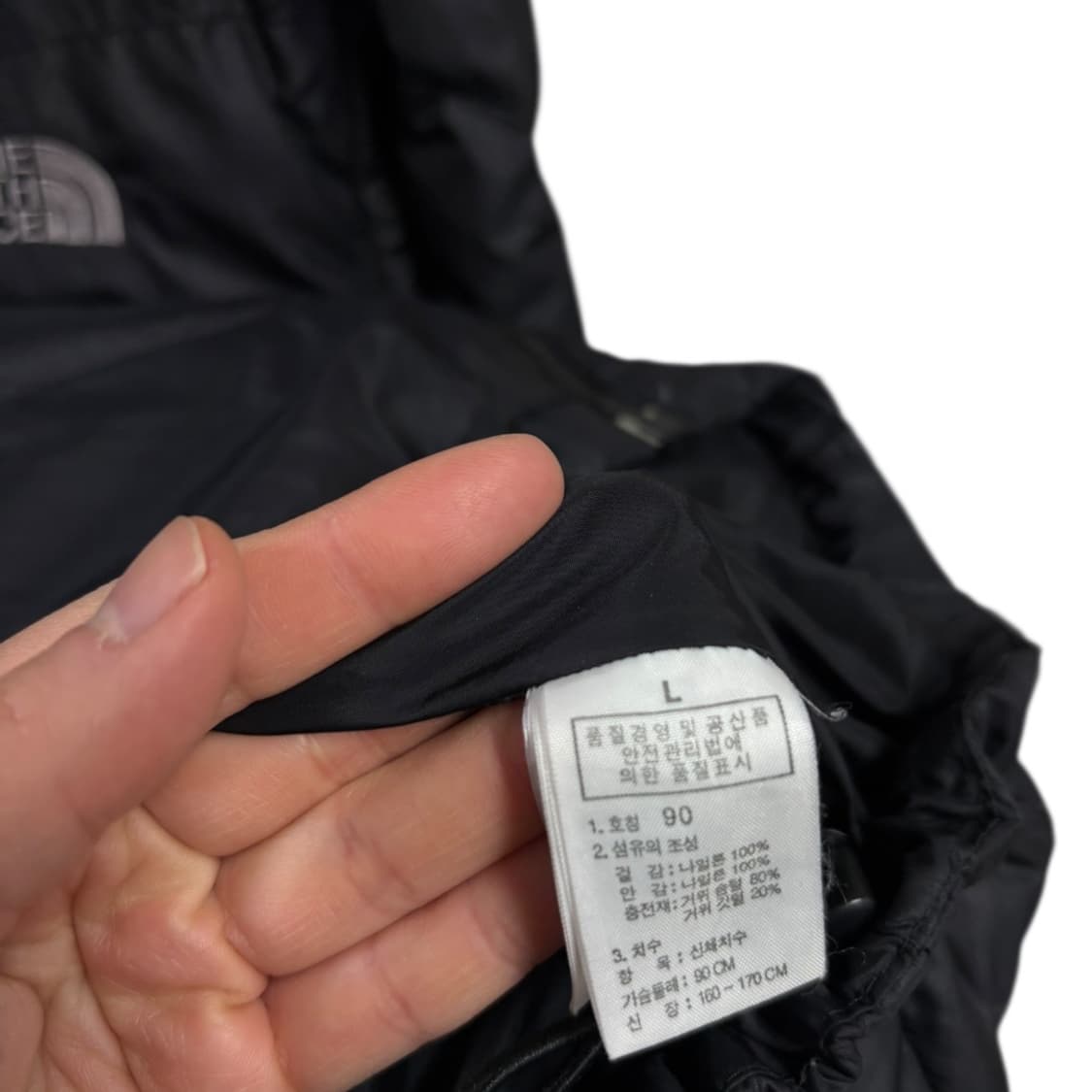 노스페이스 구스 경량패딩 상품이미지6