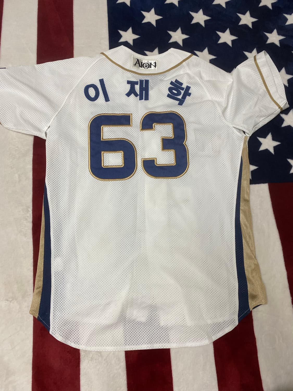 nc다이노스 이재학 선수 실착유니폼 상품이미지8