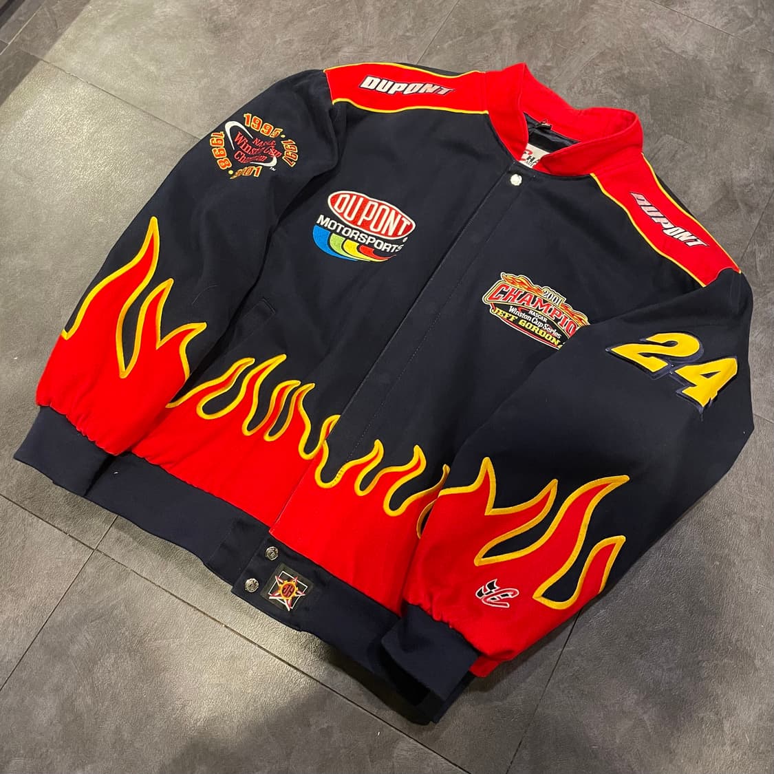 [IM] JH 제프해밀턴 X 나스카 챔피언스 플레임 코튼 레이싱 자켓 상품이미지8