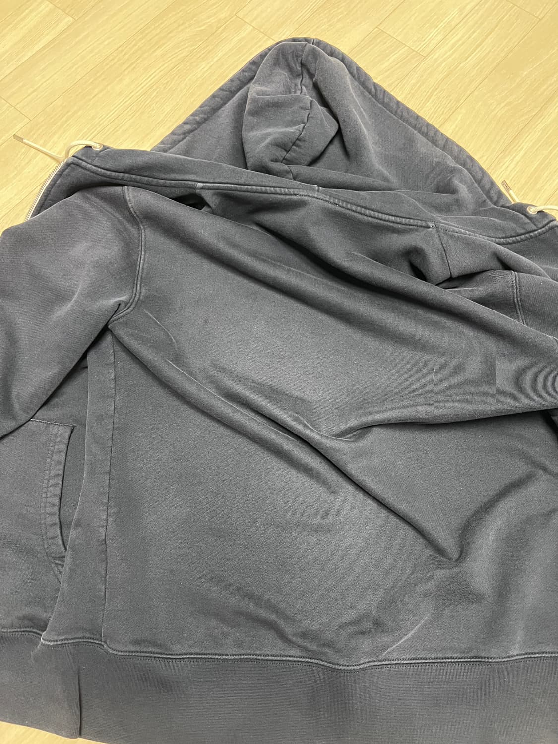 메종키츠네 후드집업 네이비 L 상품이미지5