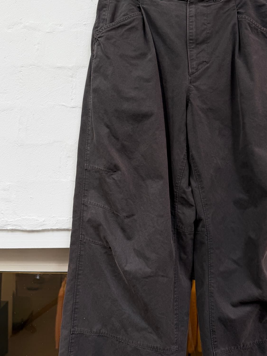 POLYTERU 폴리테루 쓰리다트 치노팬츠 차콜 1 상품이미지3