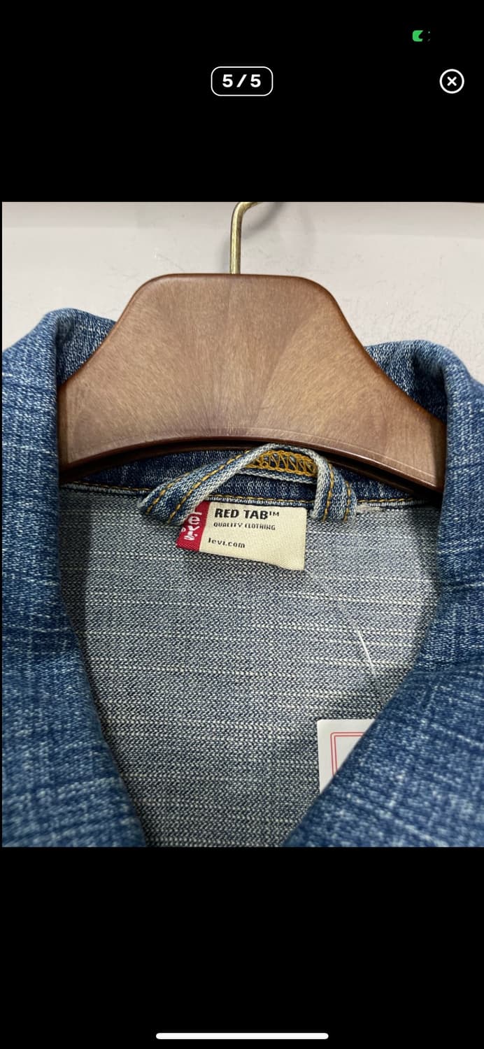 리바이스 레드탭 중청 데님 자켓 A3591 상품이미지5