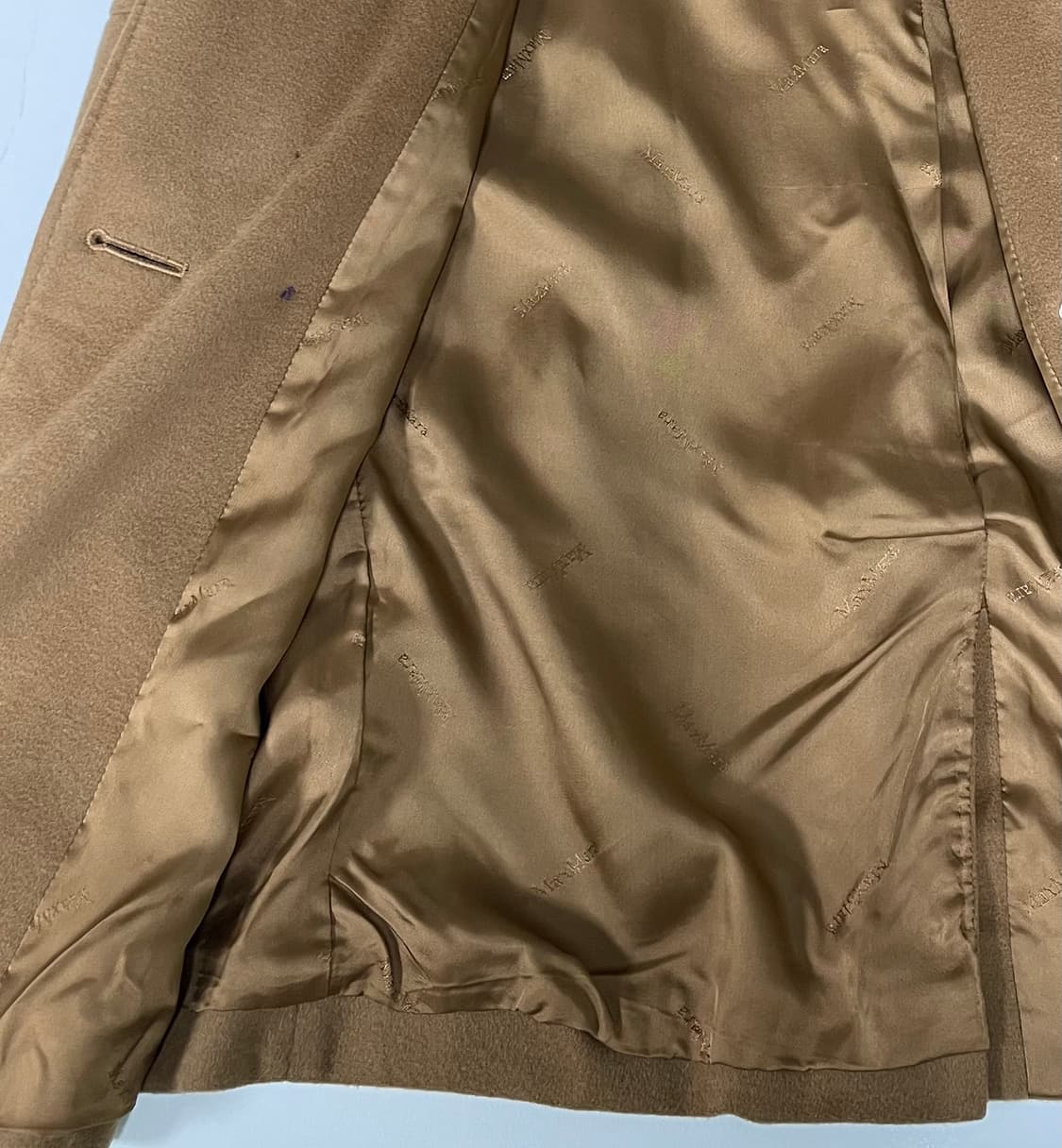  막스마라 코사 캐시미어 카멜 코트 상품이미지8