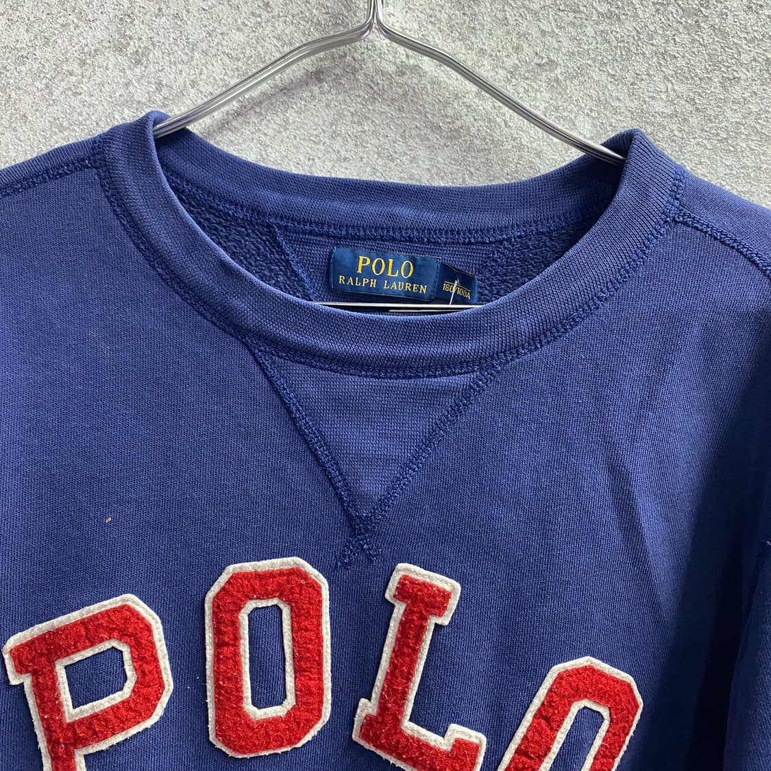 폴로 랄프로렌 빅이니셜 쉐르파로고 네이비 스웻 B4586 상품이미지3