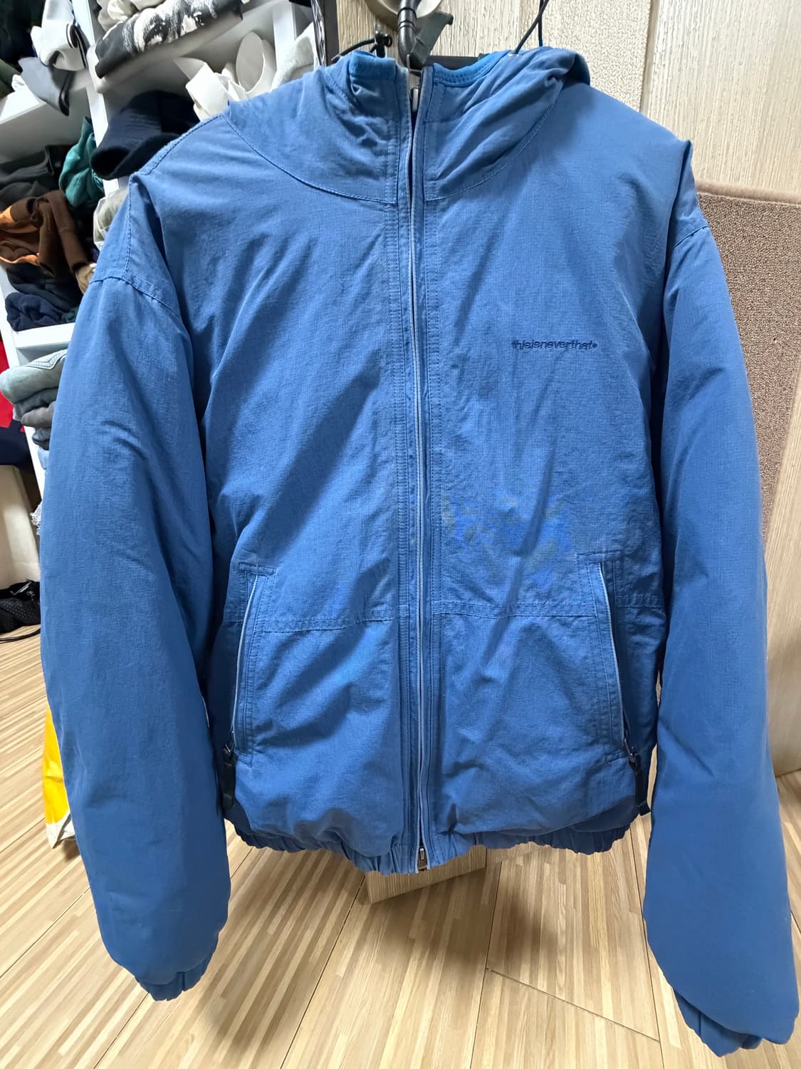 디스이즈네버댓 Washed Down Puffer Jacket 상품이미지4