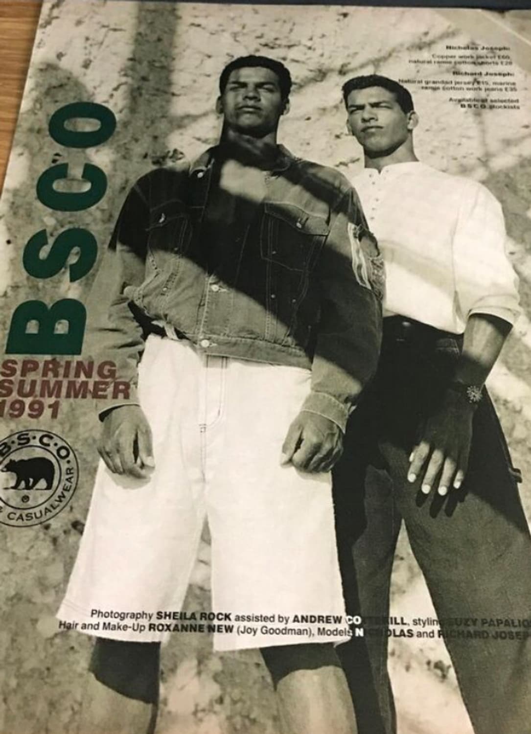 B.S.C.O  워크웨어 데님 멀티포켓 조끼 베스트 상품이미지2