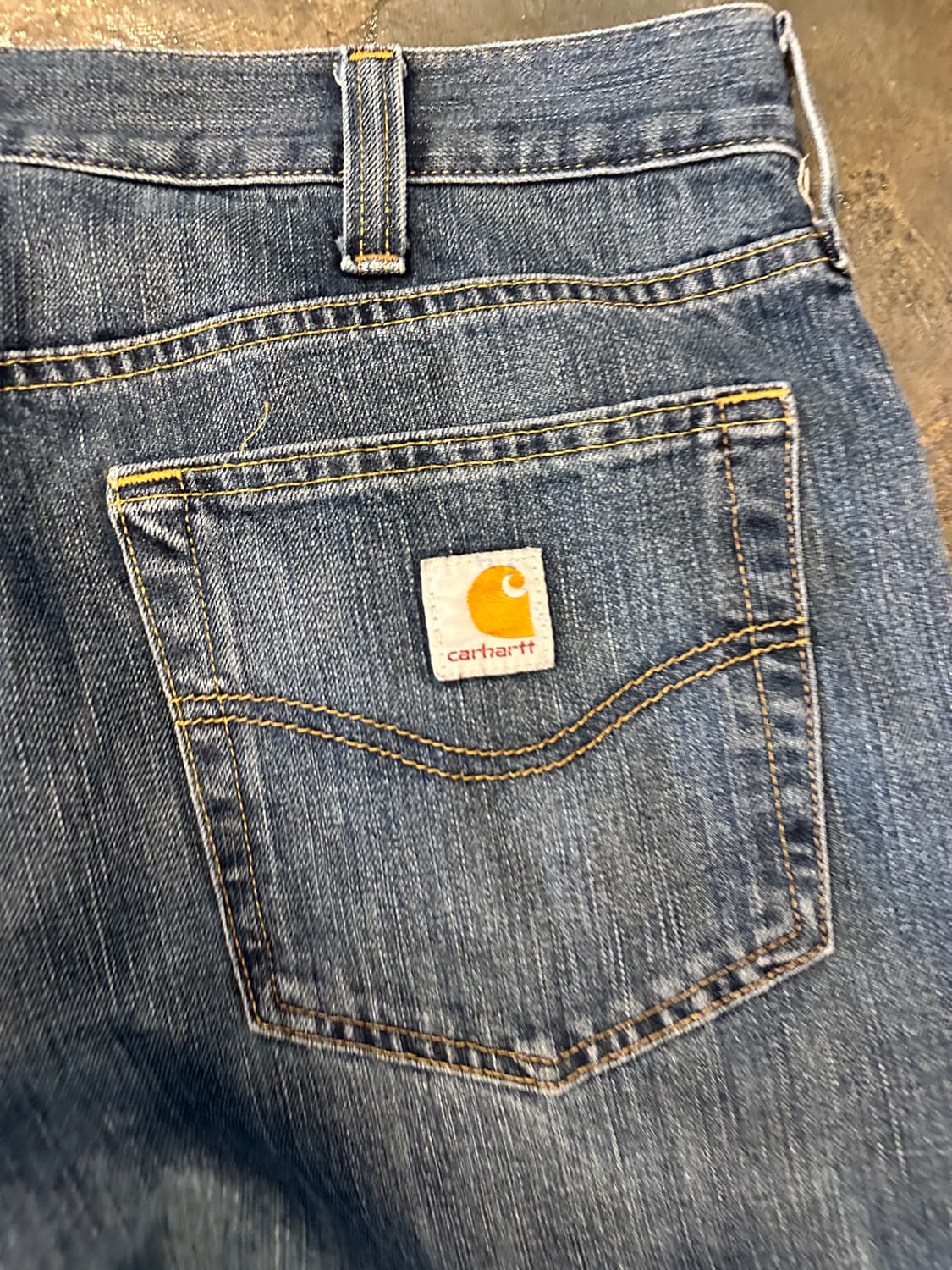 Carhartt 칼하트 릴렉스핏 데님 36x32 상품이미지5