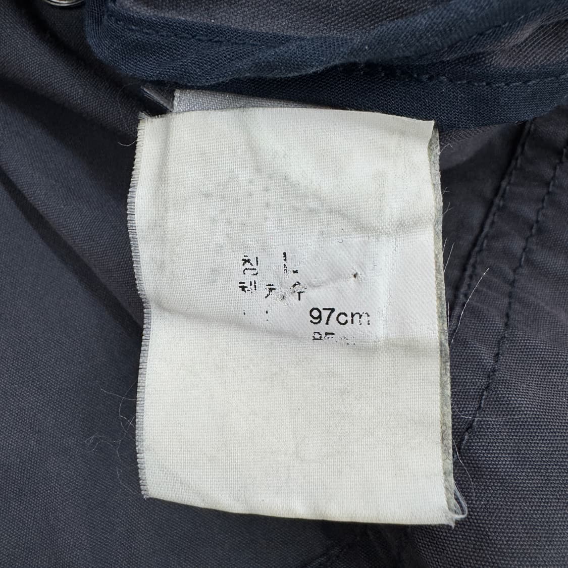 아르마니 익스체인지 페이딩 코튼 바이커 자켓 상품이미지7