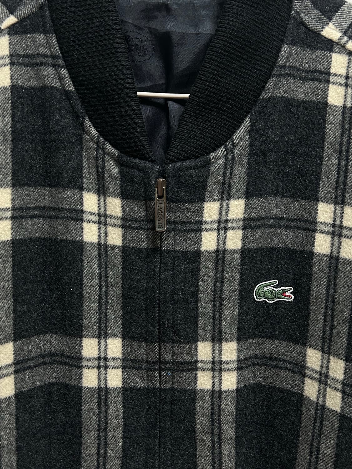 라코스테 체크 봄버 자켓 95 상품이미지2