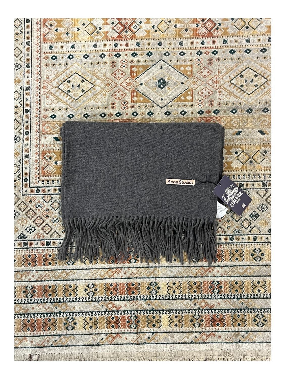 아크네 스튜디오 머플러 딥그레이 #csz3052 상품이미지1