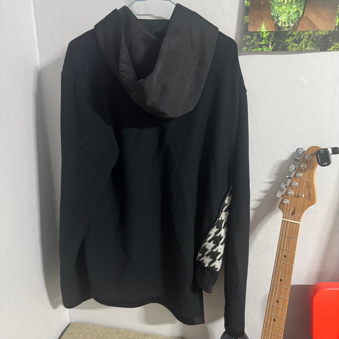 꼼데가르송 옴므 플러스 비대칭 후드집업 상품이미지2