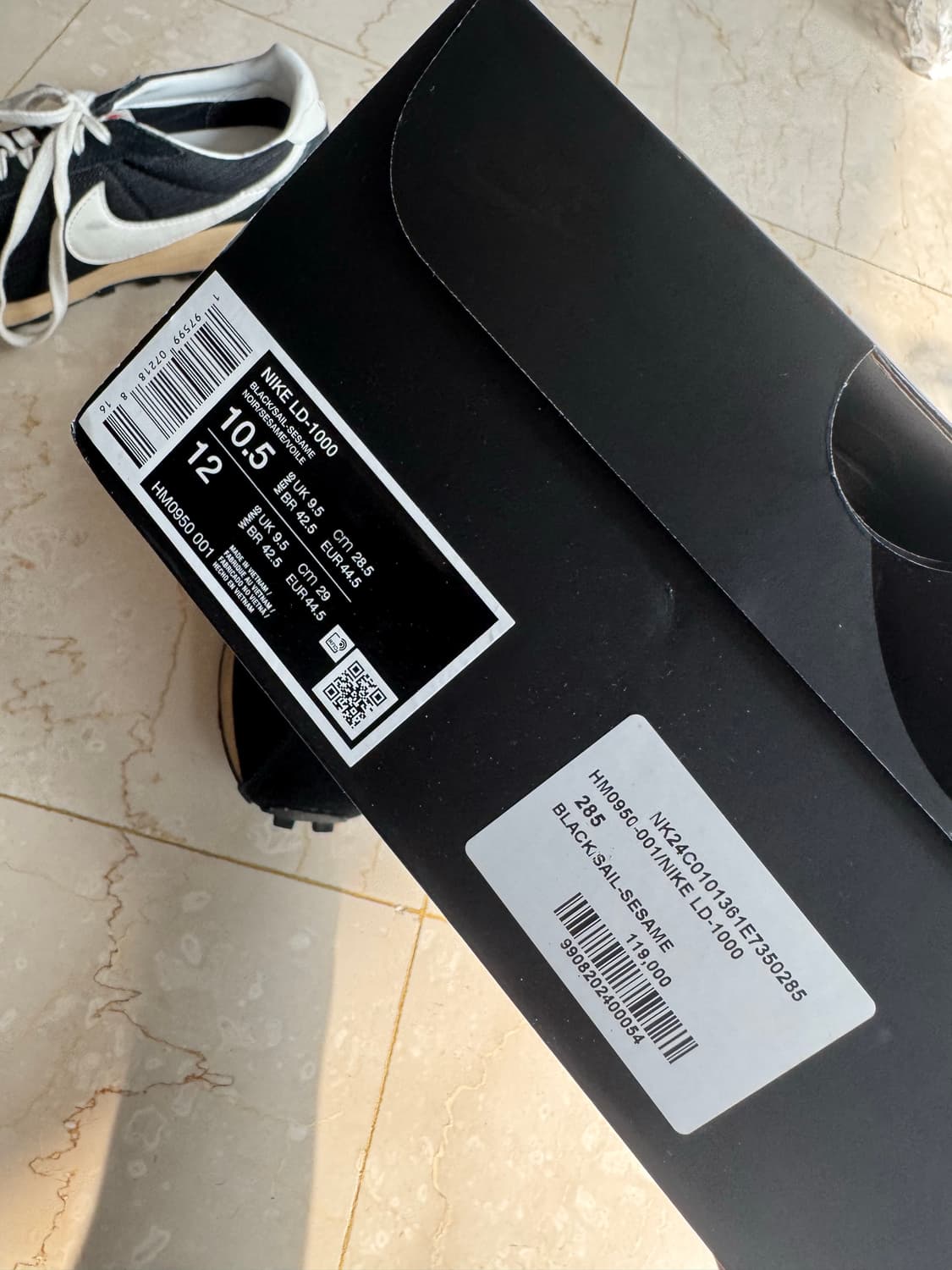 나이키 / Ld-1000 sp 블랙 앤 세일 / 285(us10.5) 상품이미지3