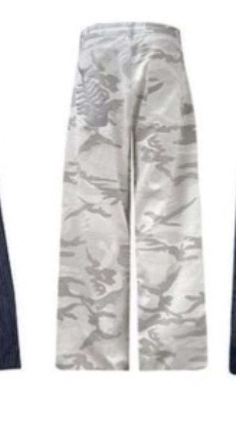 이자반 탄산마그네슘 콜라보 카모 팬츠 화이트 1사이즈 상품이미지1