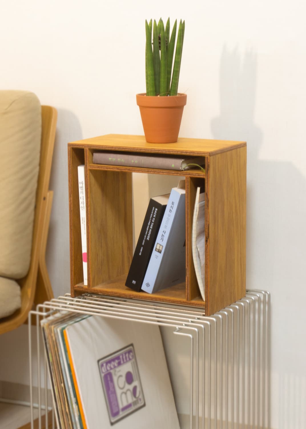 베드룸 미니 책꽂이 핸드메이드 상품이미지4