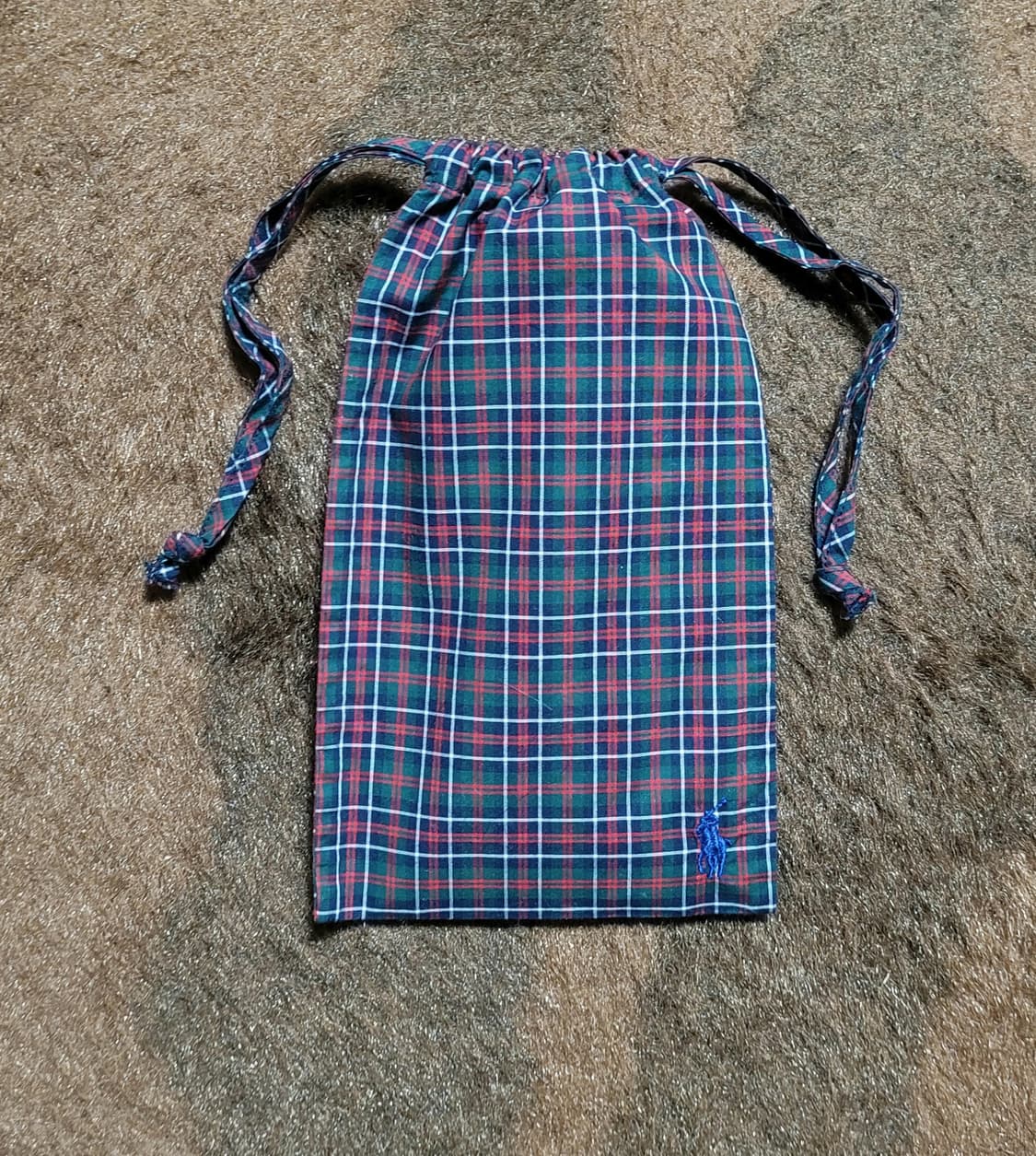 폴로 랄프로렌 타탄체크 면 마스크(M/L) 상품이미지9