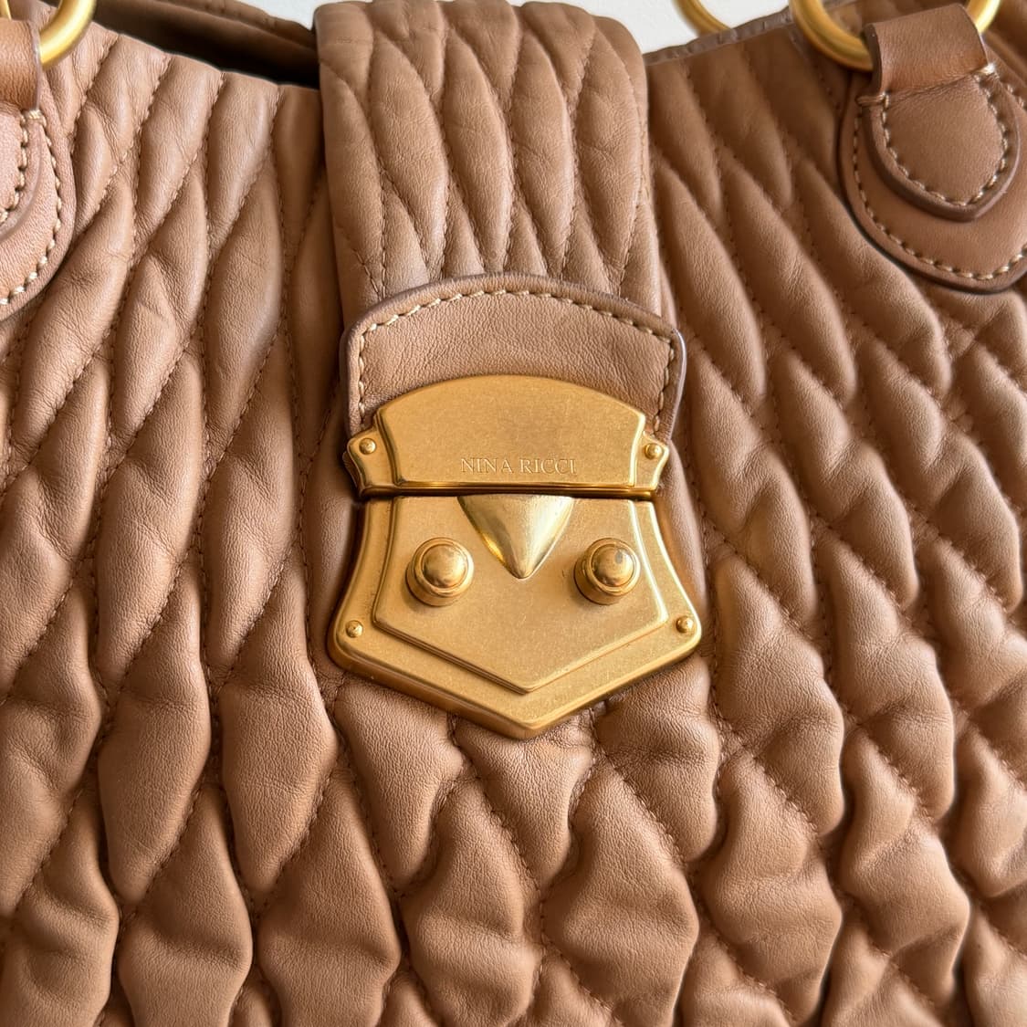 Nina Ricci Monica brown tote bag 상품이미지2