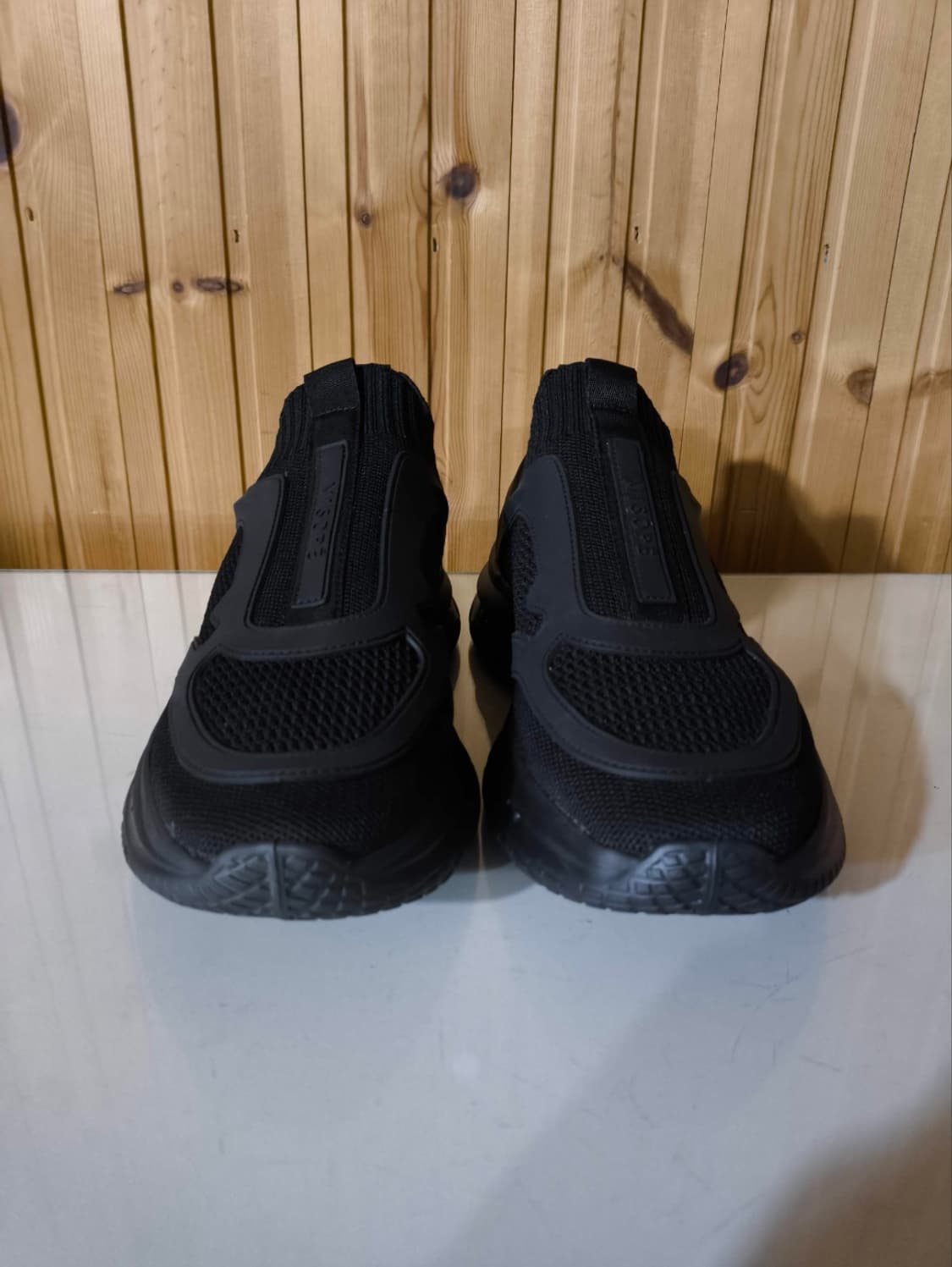 40 255mm 미소페 니트 세미 캐주얼 스니커즈 슬립온 상품이미지3