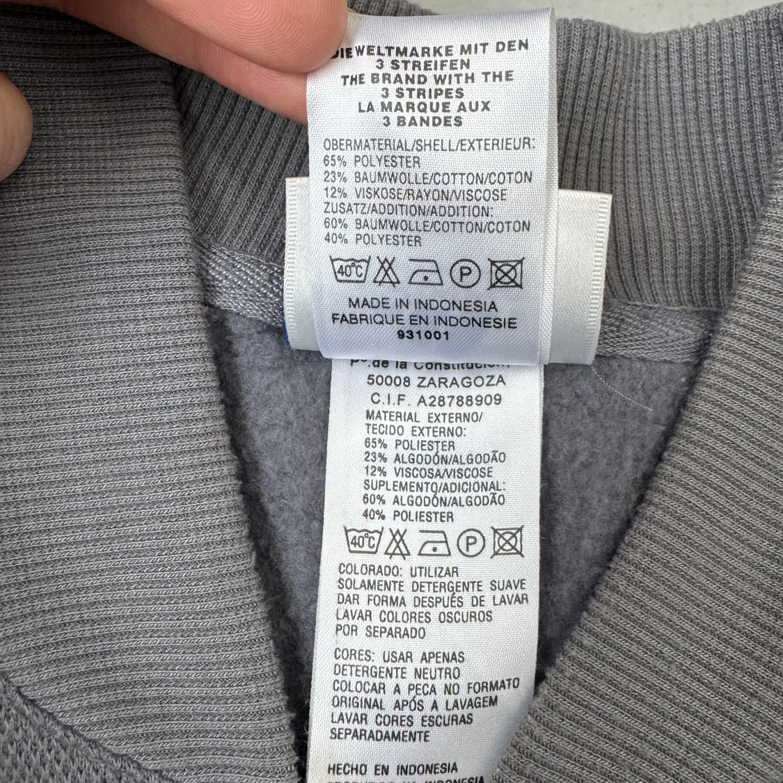 아디다스 90s 올드스쿨 삼선 오버핏 트랙탑 져지 상품이미지6