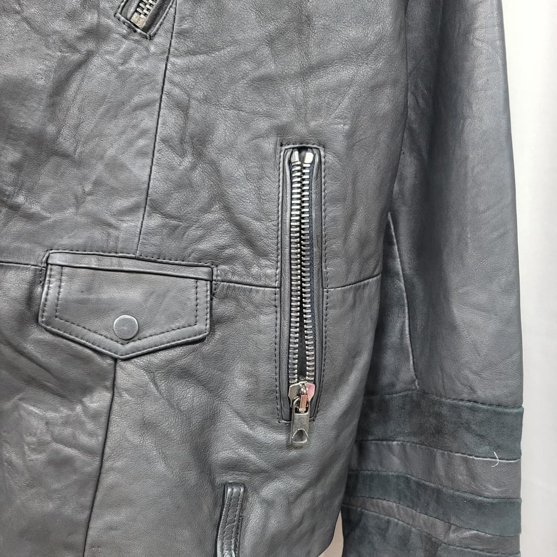 디젤 가죽 라이더 자켓  상품이미지6
