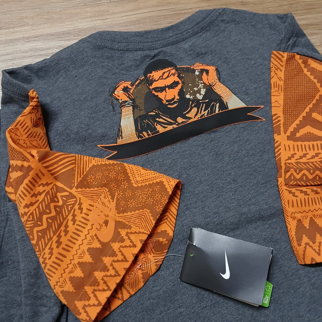 택붙은 미사용 nike 나이키 코트디부아르 반팔티 상품이미지1