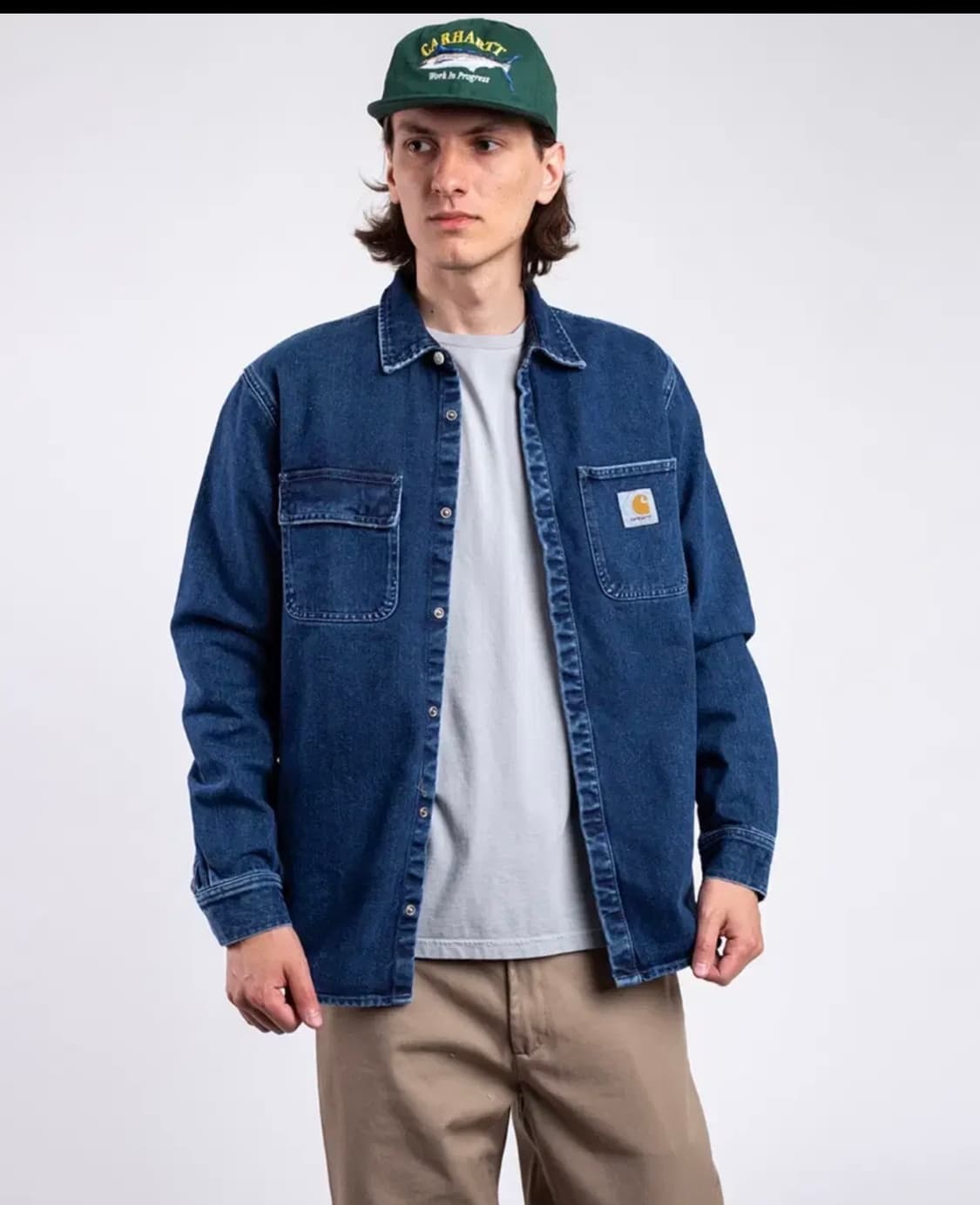 칼하트 데님 자켓 L 상품이미지1
