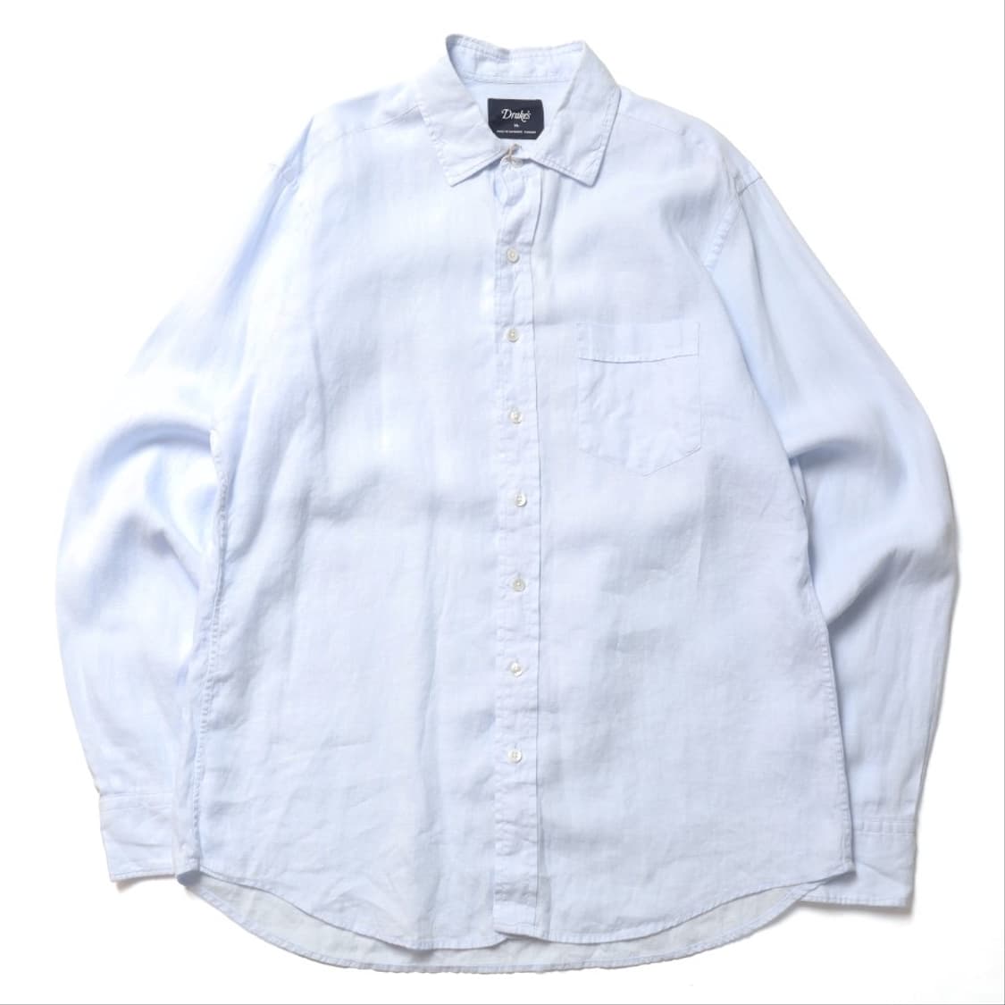 드레익스 Drake's Linen Shirt   상품이미지1