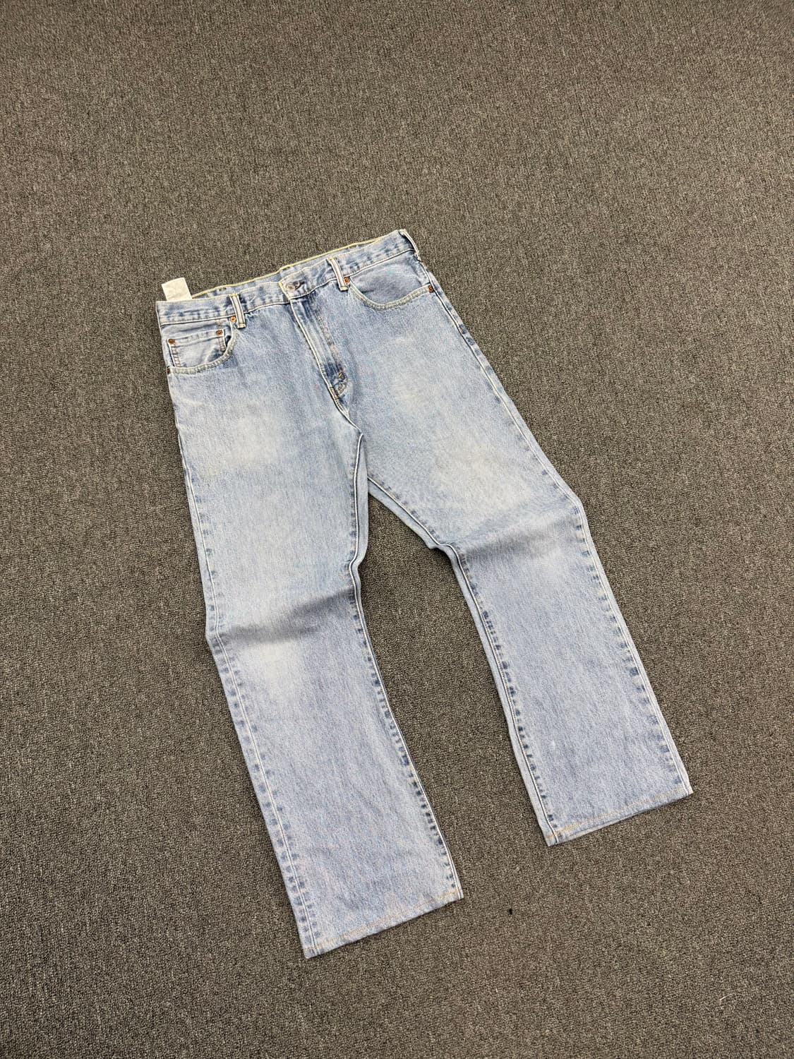 35)리바이스 517 빈티지 연청 부츠컷 데님팬츠 상품이미지3