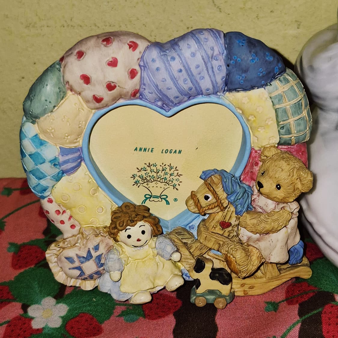 90s 미국 레트로 테디베어 액자 1p 상품이미지7