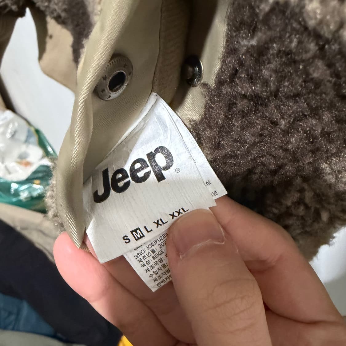 지프 양면 리버시블 후리스 항공점퍼 상품이미지8