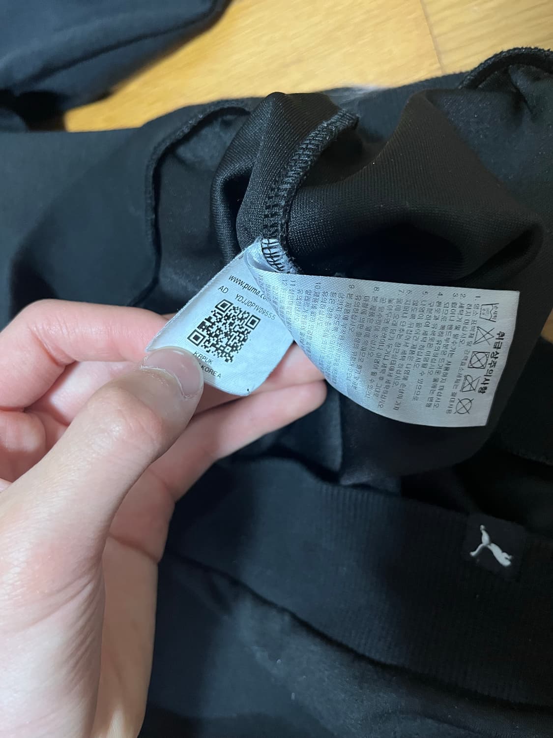 푸마 맨투맨 M사이즈 블랙 상품이미지10