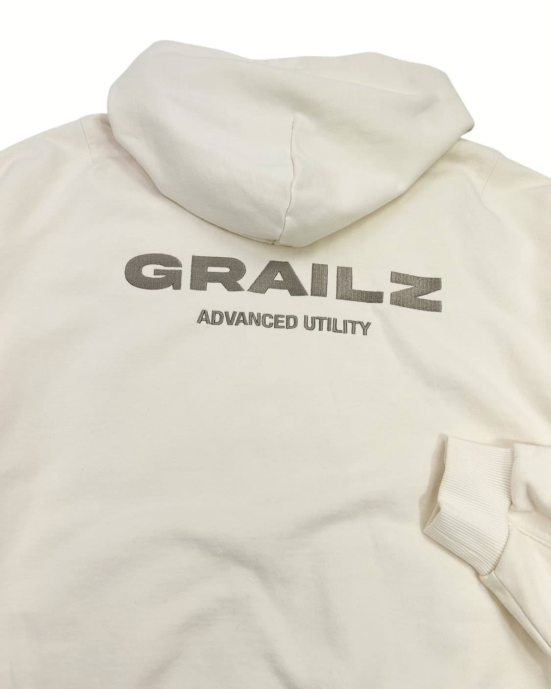 그레일즈 빅로고 후드티 아이보리 상품이미지2