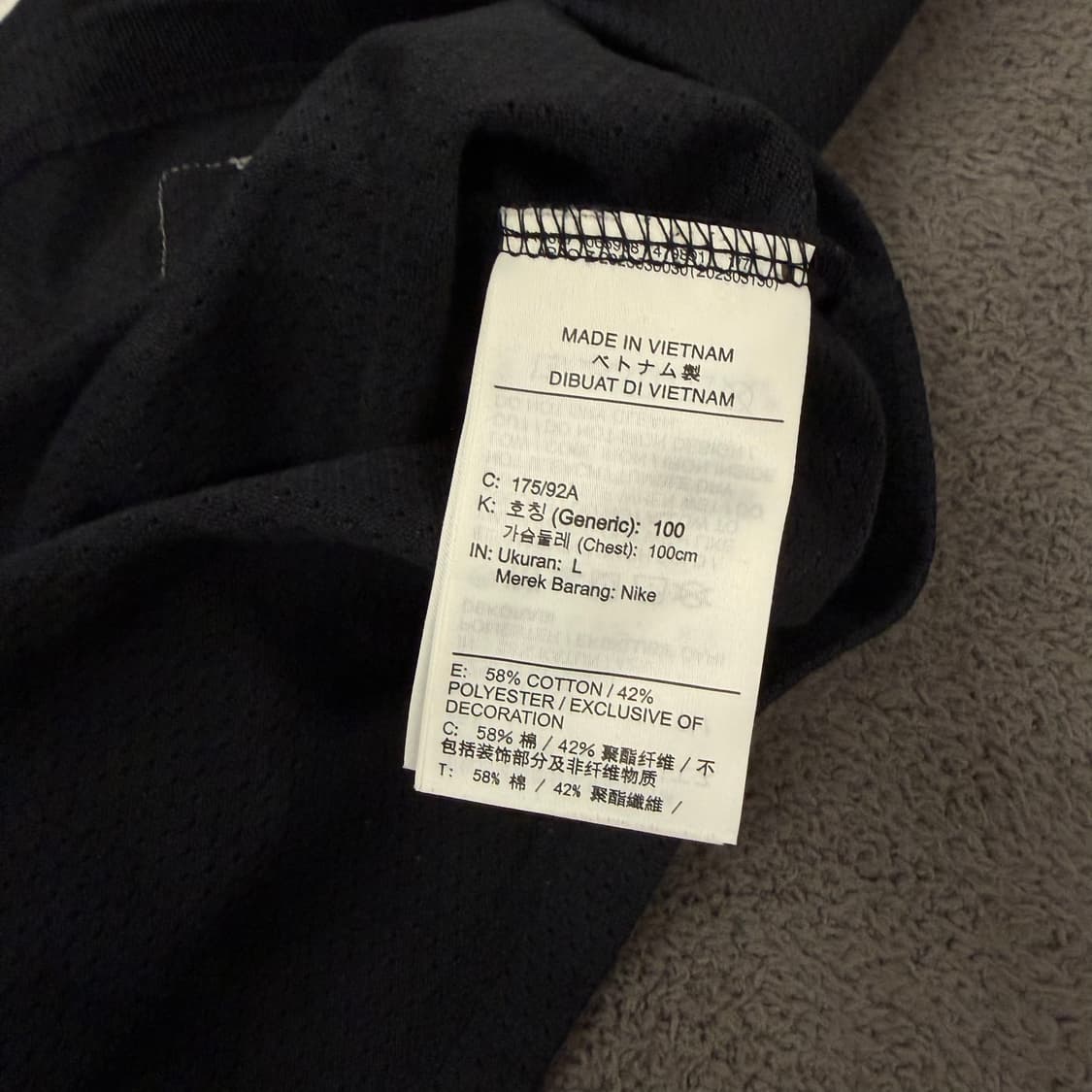 [ 정품/L ] 나이키 x 스투시 롱슬리브 긴팔티 상품이미지6