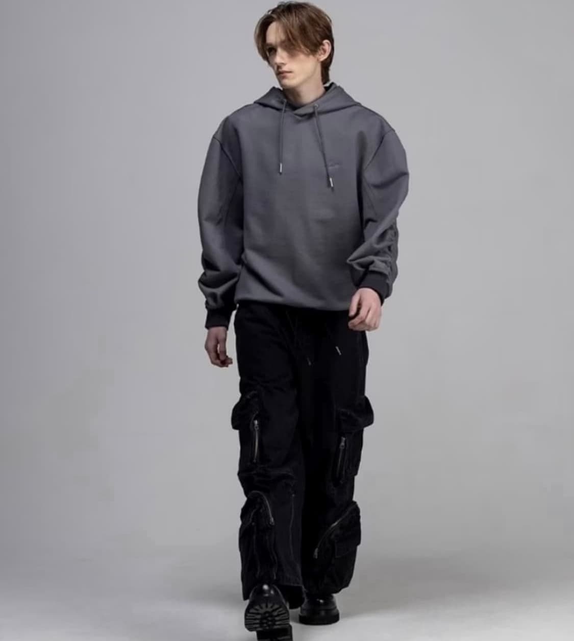 송지오옴므 셔링 후드 판매 상품이미지7