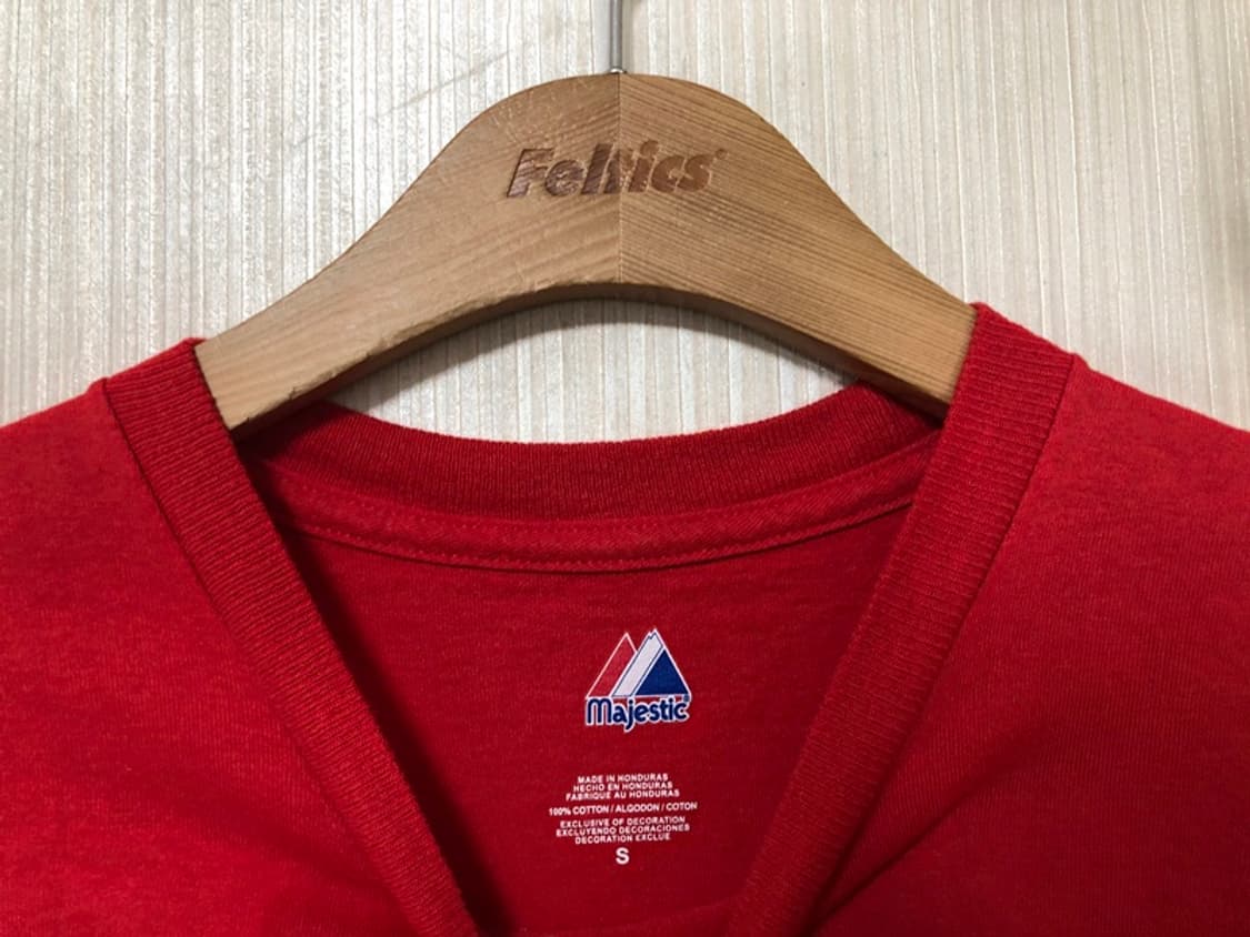 MLB 마제스틱 클리블랜드인디언스 플레이어티셔츠 S #17 추신수 상품이미지5