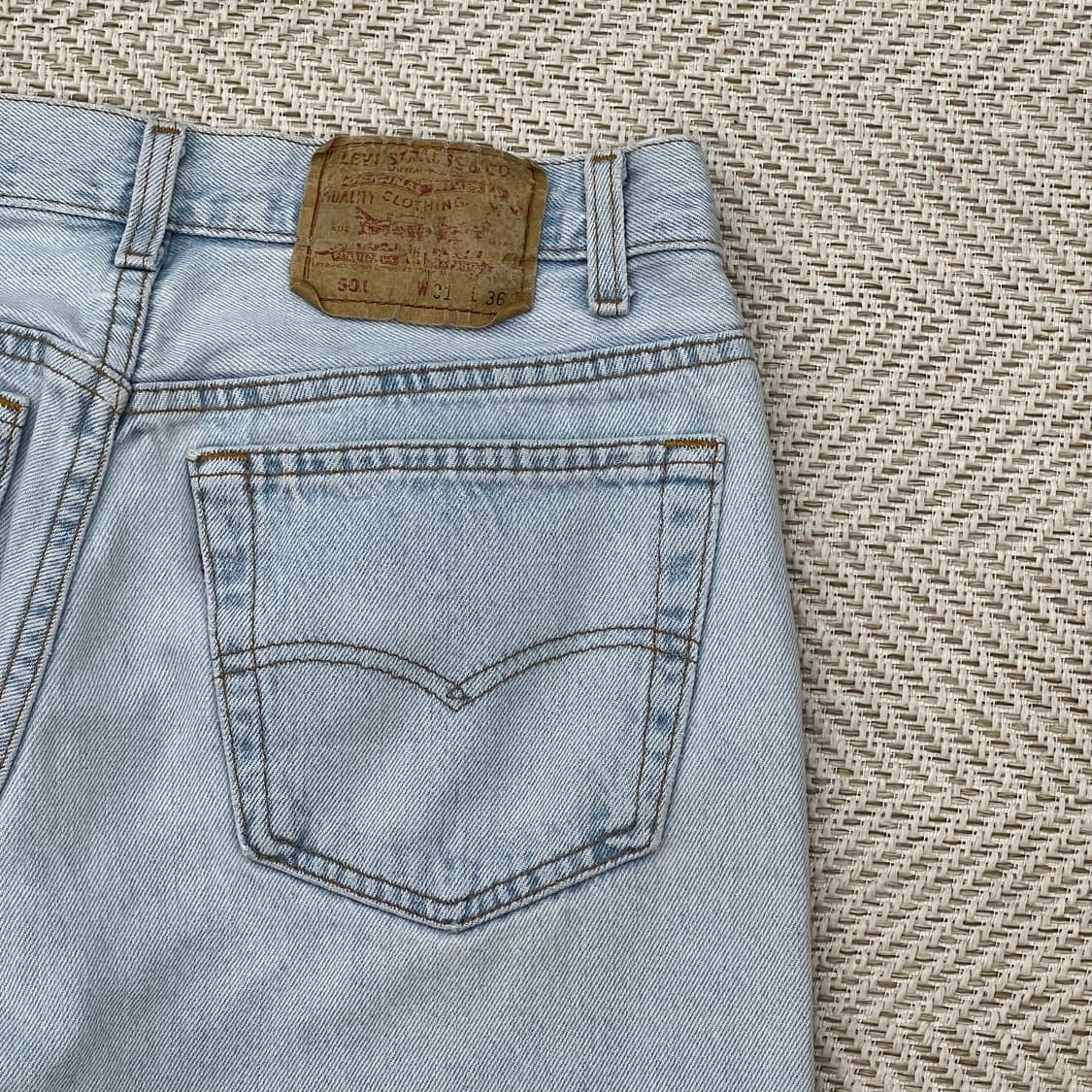 usa리바이스 501 데님팬츠 r2459 상품이미지6
